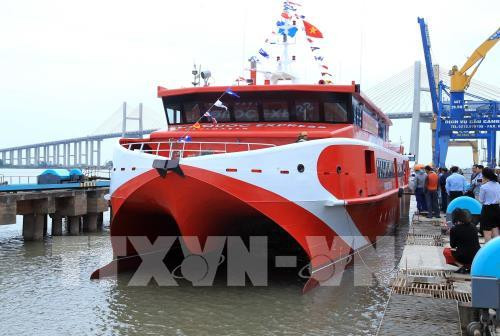 Mise en service du navire à grande vitesse Con Dao Express 36 ảnh 1 Mise en service du navire à grande vitesse Con Dao Express 36 ảnh 1
