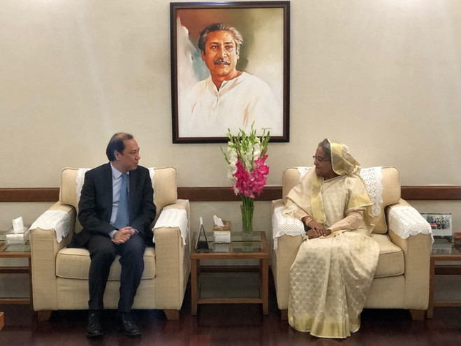 L'envoyé spécial du Premier ministre en visite au Bangladesh ảnh 1 L'envoyé spécial du Premier ministre en visite au Bangladesh ảnh 1