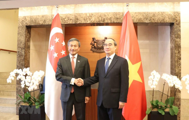 Ho Chi Minh-Ville accélère la coopération intégrale avec Singapour ảnh 1 Ho Chi Minh-Ville accélère la coopération intégrale avec Singapour ảnh 1