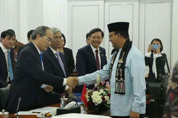 Ho Chi Minh-Ville cherche à renforcer la coopération intégrale avec des partenaires indonésiens ảnh 1 Ho Chi Minh-Ville cherche à renforcer la coopération intégrale avec des partenaires indonésiens ảnh 1