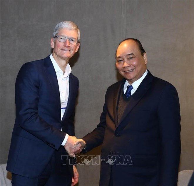 Le Premier ministre vietnamien recoit les dirigeants de groupes de premier rang mondial ảnh 1 Le Premier ministre vietnamien recoit les dirigeants de groupes de premier rang mondial ảnh 1