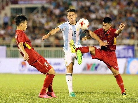 Le match amical U20 Vietnam-Argentine se termine au score 1-4 ảnh 1 Le match amical U20 Vietnam-Argentine se termine au score 1-4 ảnh 1
