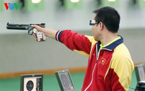 Championnat de tirs d’Asie du Sud-Est : record pour Hoang Xuan Vinh ảnh 1 Championnat de tirs d’Asie du Sud-Est : record pour Hoang Xuan Vinh ảnh 1