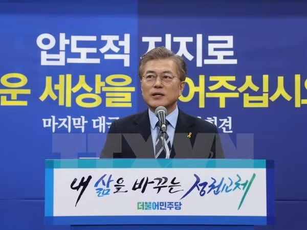 Félicitations au nouveau président sud-coréen ảnh 1