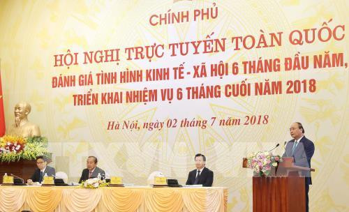 Vidéoconférence nationale entre le gouvernement et les localités ảnh 1 Vidéoconférence nationale entre le gouvernement et les localités ảnh 1