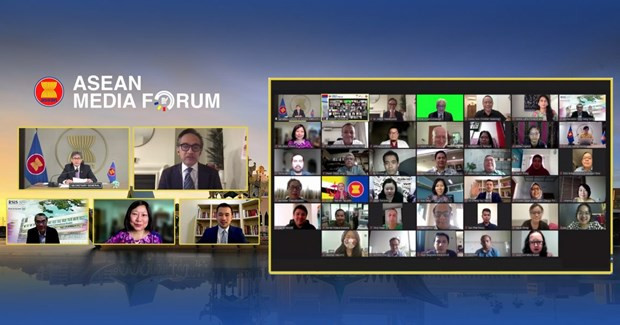 Le 5e Forum des médias de l'ASEAN a lieu en ligne ảnh 1 Le 5e Forum des médias de l'ASEAN a lieu en ligne ảnh 1
