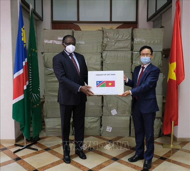 Le peuple vietnamien aide les pays africains dans le combat contre le COVID-19 ảnh 1 Le peuple vietnamien aide les pays africains dans le combat contre le COVID-19 ảnh 1