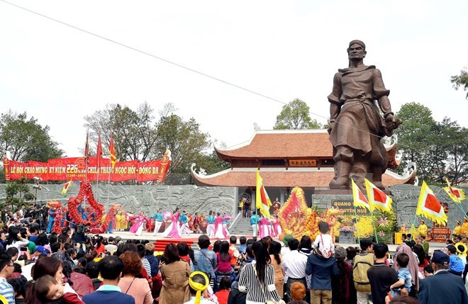 Célébration des 227 ans de la victoire de Ngoc Hoi-Dong Da ảnh 1 Célébration des 227 ans de la victoire de Ngoc Hoi-Dong Da ảnh 1