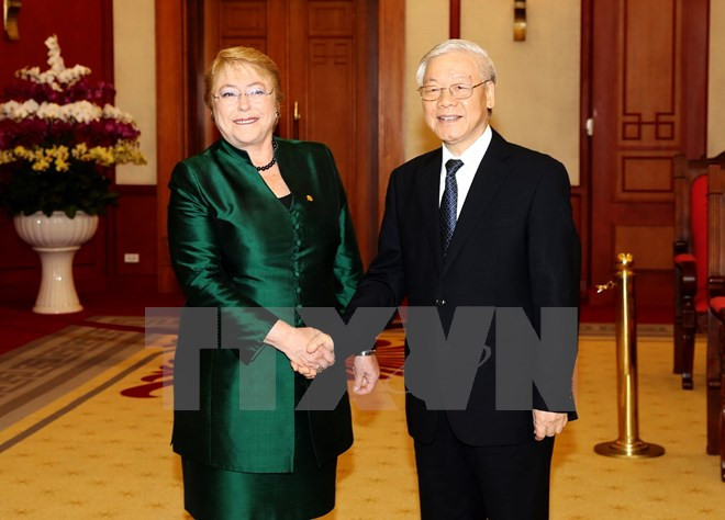 Le Vietnam souhaite stimuler les relations de coopération multiforme avec le Chili ảnh 1 Le Vietnam souhaite stimuler les relations de coopération multiforme avec le Chili ảnh 1
