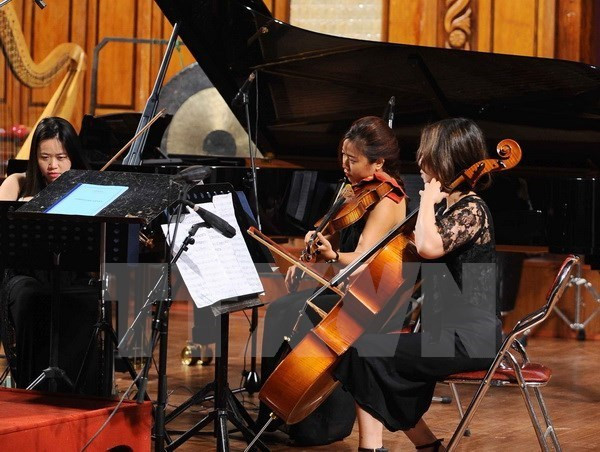Des artistes vietnamiens, allemands et japonais réunis pour un concert spécial ảnh 1 Des artistes vietnamiens, allemands et japonais réunis pour un concert spécial ảnh 1