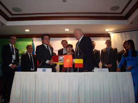 La Belgique soutient la désalinisation des champs du delta du Mékong ảnh 1 La Belgique soutient la désalinisation des champs du delta du Mékong ảnh 1