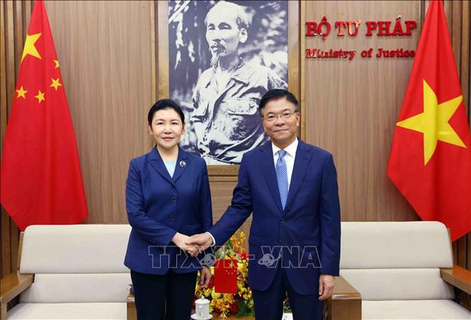 Le Vietnam et la Chine promeuvent la coopération juridique ảnh 1 Le Vietnam et la Chine promeuvent la coopération juridique ảnh 1
