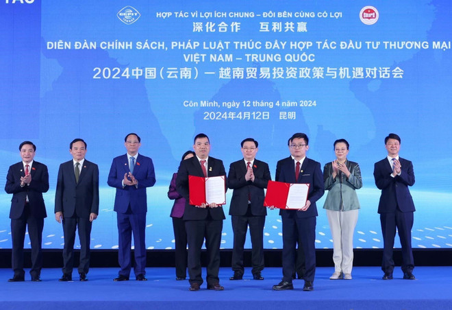 À Kunming, le chef de l’ANV appelle à la synergie des stratégies de développement ảnh 3 À Kunming, le chef de l’ANV appelle à la synergie des stratégies de développement ảnh 3