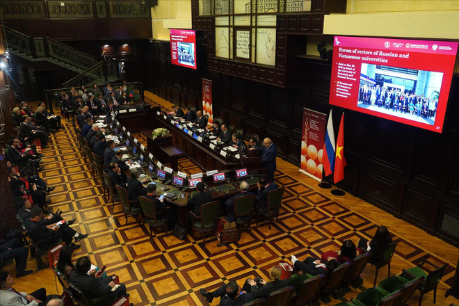 Les recteurs d’universités russes et vietnamiens se réunissent à Moscou ảnh 1 Les recteurs d’universités russes et vietnamiens se réunissent à Moscou ảnh 1