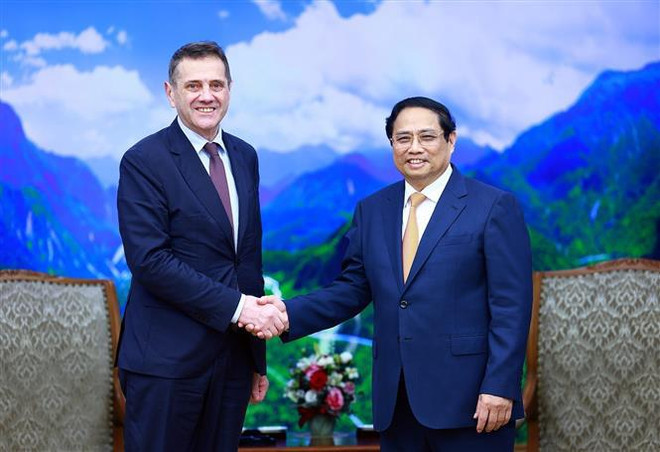 Le Premier ministre Pham Minh Chinh reçoit le nouvel ambassadeur de Bulgarie ảnh 1 Le Premier ministre Pham Minh Chinh reçoit le nouvel ambassadeur de Bulgarie ảnh 1