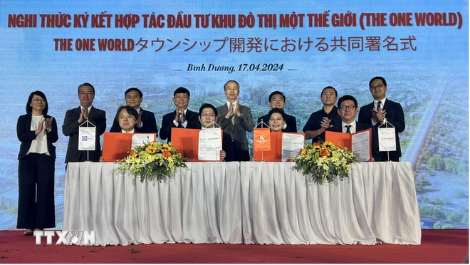 Des investisseurs japonais se joignent à un grand projet immobilier à Binh Duong ảnh 1 Des investisseurs japonais se joignent à un grand projet immobilier à Binh Duong ảnh 1