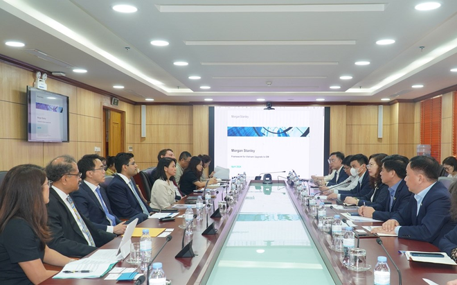 La SSC discute avec FTSE Russell et Morgan Stanley des solutions pour élever le statut du marché boursier vietnamien ảnh 1 La SSC discute avec FTSE Russell et Morgan Stanley des solutions pour élever le statut du marché boursier vietnamien ảnh 1