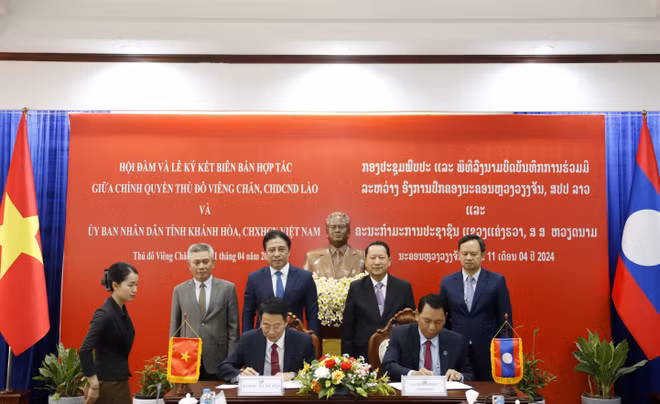 Khanh Hoa et Vientiane renforcent leur coopération dans divers domaines ảnh 1