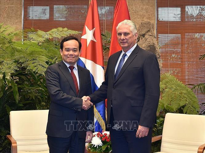 Les dirigeants cubains apprécient le soutien du Vietnam et appellent à davantage d'investissements ảnh 1 Les dirigeants cubains apprécient le soutien du Vietnam et appellent à davantage d'investissements ảnh 1