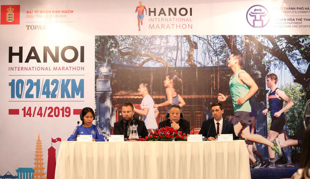 Le premier marathon international de Hanoi aura lieu en avril 2019 ảnh 1 Le premier marathon international de Hanoi aura lieu en avril 2019 ảnh 1