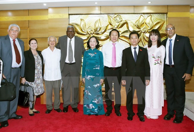 Rencontre d'amitié Vietnam-Cuba à Hanoi ảnh 1 Rencontre d'amitié Vietnam-Cuba à Hanoi ảnh 1