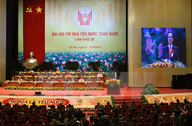 Ouverture du 9e Congrès national d’émulation patriotique ảnh 1 Ouverture du 9e Congrès national d’émulation patriotique ảnh 1