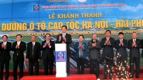 Ouverture au trafic de l’autoroute Hanoi - Hai Phong ảnh 1 Ouverture au trafic de l’autoroute Hanoi - Hai Phong ảnh 1