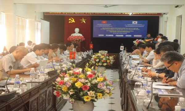 Gestion urbaine: Hanoi et Séoul partagent d'expériences dans l’application des TI ảnh 1