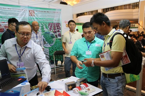 Les dernières technologies agricoles se dévoilent à l’expo Agro Vietnam 2017 ảnh 1 Les dernières technologies agricoles se dévoilent à l’expo Agro Vietnam 2017 ảnh 1