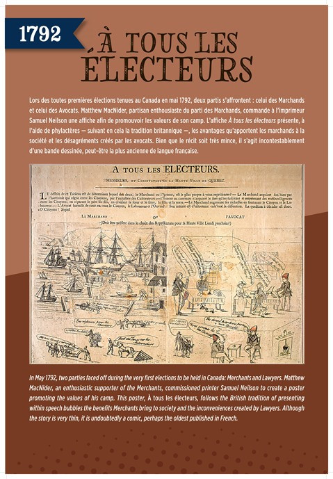 Les grands moments de la bande dessinée québécoise exposés en ligne ảnh 1 Les grands moments de la bande dessinée québécoise exposés en ligne ảnh 1