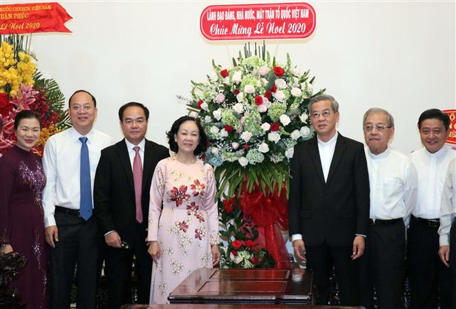 Vœux de Noël aux catholiques à Hô Chi Minh-Ville, à Hanoï et à Cân Tho ảnh 1 Vœux de Noël aux catholiques à Hô Chi Minh-Ville, à Hanoï et à Cân Tho ảnh 1