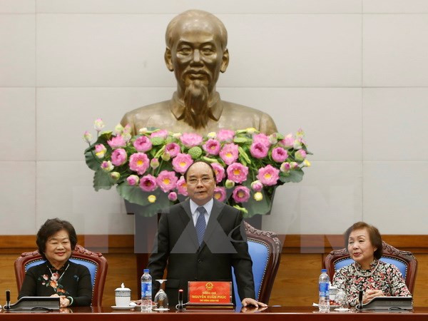 Le Premier ministre loue la direction du Fonds de bourses d'études Vu A Dinh ảnh 1 Le Premier ministre loue la direction du Fonds de bourses d'études Vu A Dinh ảnh 1