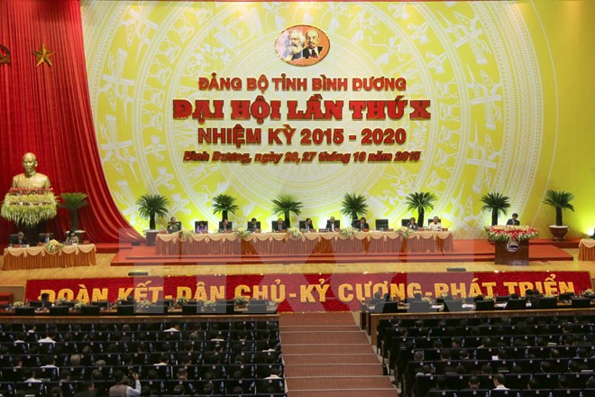 Congrès de l'organisation du PCV pour Binh Duong ảnh 1 Congrès de l'organisation du PCV pour Binh Duong ảnh 1