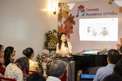 L’Académie canadienne de musique au Vietnam ouvre ses portes ảnh 1 L’Académie canadienne de musique au Vietnam ouvre ses portes ảnh 1
