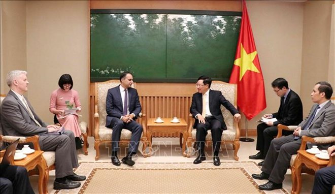 Le Vietnam chérit ses relations avec la BAD, dit le vice-PM Pham Binh Minh ảnh 1 Le Vietnam chérit ses relations avec la BAD, dit le vice-PM Pham Binh Minh ảnh 1