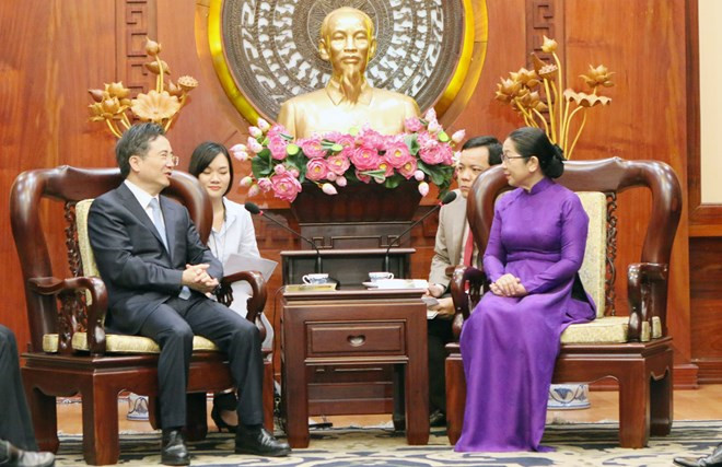 Hô Chi Minh-Ville veut renforcer ses liens avec les localités chinoises ảnh 1 Hô Chi Minh-Ville veut renforcer ses liens avec les localités chinoises ảnh 1