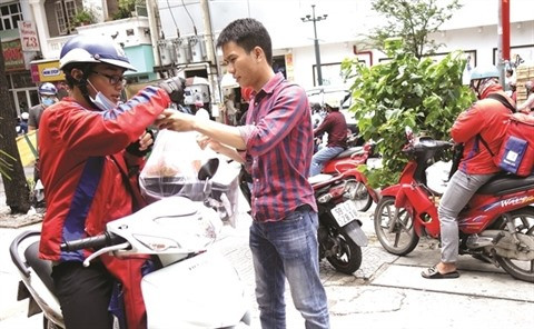 Les services de livraison de repas à domicile ont le vent en poupe ảnh 1 Les services de livraison de repas à domicile ont le vent en poupe ảnh 1