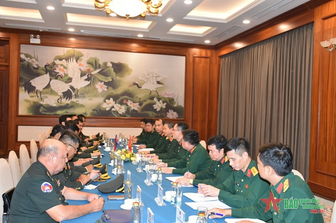  Vietnam et Cambodge promeuvent leur coopération en matière de recherche stratégique ảnh 1