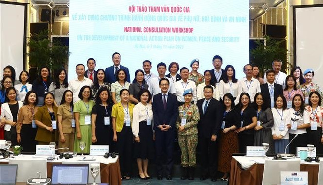 Le Vietnam affirme son ferme engagement en faveur de l'agenda « Femmes, paix et sécurité » ảnh 1 Le Vietnam affirme son ferme engagement en faveur de l'agenda « Femmes, paix et sécurité » ảnh 1