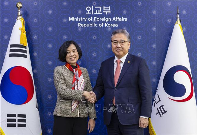 La VNA et Yonhap promeuvent leur coopération intégrale en matière d'information ảnh 1 La VNA et Yonhap promeuvent leur coopération intégrale en matière d'information ảnh 1