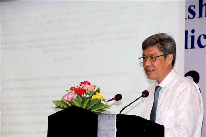 Conférence internationale sur les nanotechnologies à Binh Thuân ảnh 2 Conférence internationale sur les nanotechnologies à Binh Thuân ảnh 2