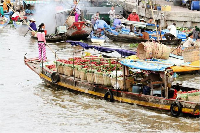 Le marché flottant de Nga Nam ảnh 2 Le marché flottant de Nga Nam ảnh 2