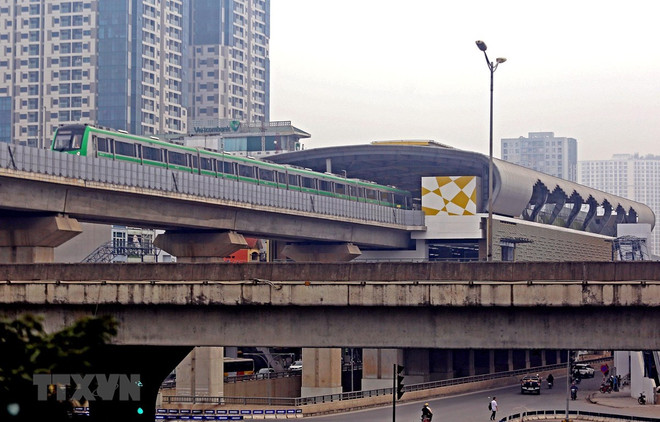 Hanoi prévoit l’investissement dans deux trains urbains ảnh 1 Hanoi prévoit l’investissement dans deux trains urbains ảnh 1