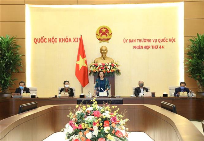 Clôture de la 44e réunion du Comité permanent de l’Assemblée nationale ảnh 1 Clôture de la 44e réunion du Comité permanent de l’Assemblée nationale ảnh 1
