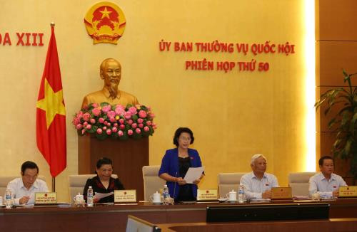 Clôture de la 50e reunion du Comité permanent de l’AN ảnh 1 Clôture de la 50e reunion du Comité permanent de l’AN ảnh 1