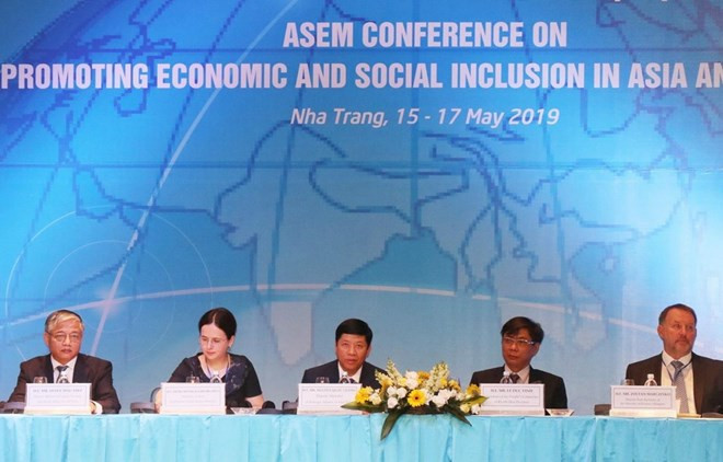 La conférence de l’ASEM sur le développement inclusif se clôt ảnh 1 La conférence de l’ASEM sur le développement inclusif se clôt ảnh 1