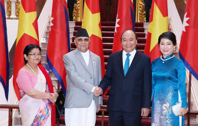 Déclaration commune Vietnam-Népal ảnh 1 Déclaration commune Vietnam-Népal ảnh 1