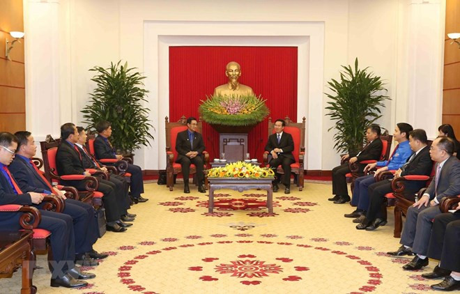 Vietnam-Laos : renforcement de la coopération entre les jeunes ảnh 1 Vietnam-Laos : renforcement de la coopération entre les jeunes ảnh 1