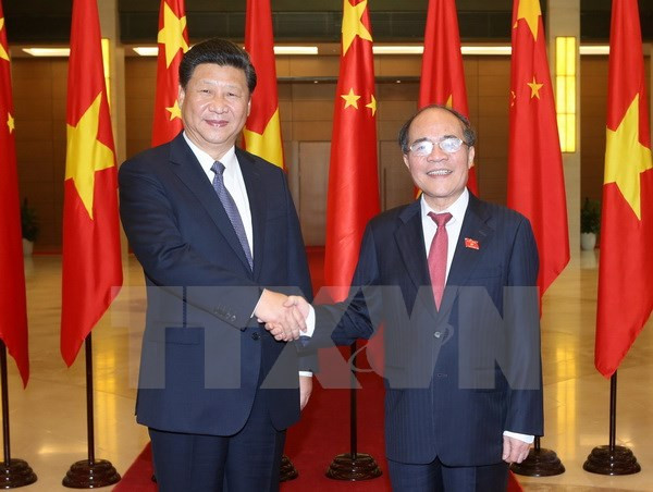 Entrevue Nguyen Sinh Hung-Xi Jinping ảnh 1 Entrevue Nguyen Sinh Hung-Xi Jinping ảnh 1