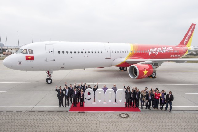 VietJet Air reçoit un nouvel A321 ảnh 1 VietJet Air reçoit un nouvel A321 ảnh 1